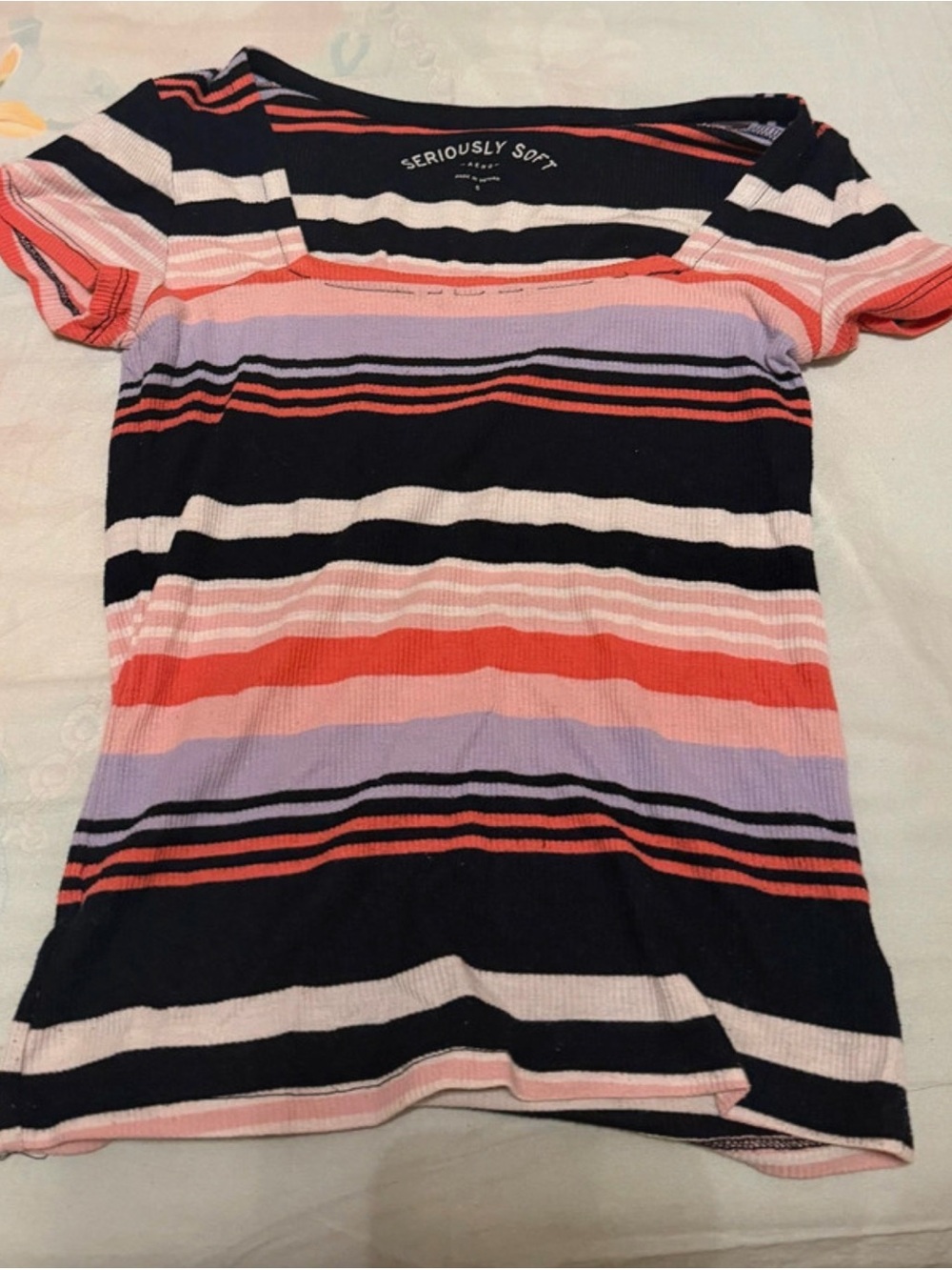 Aero striped top